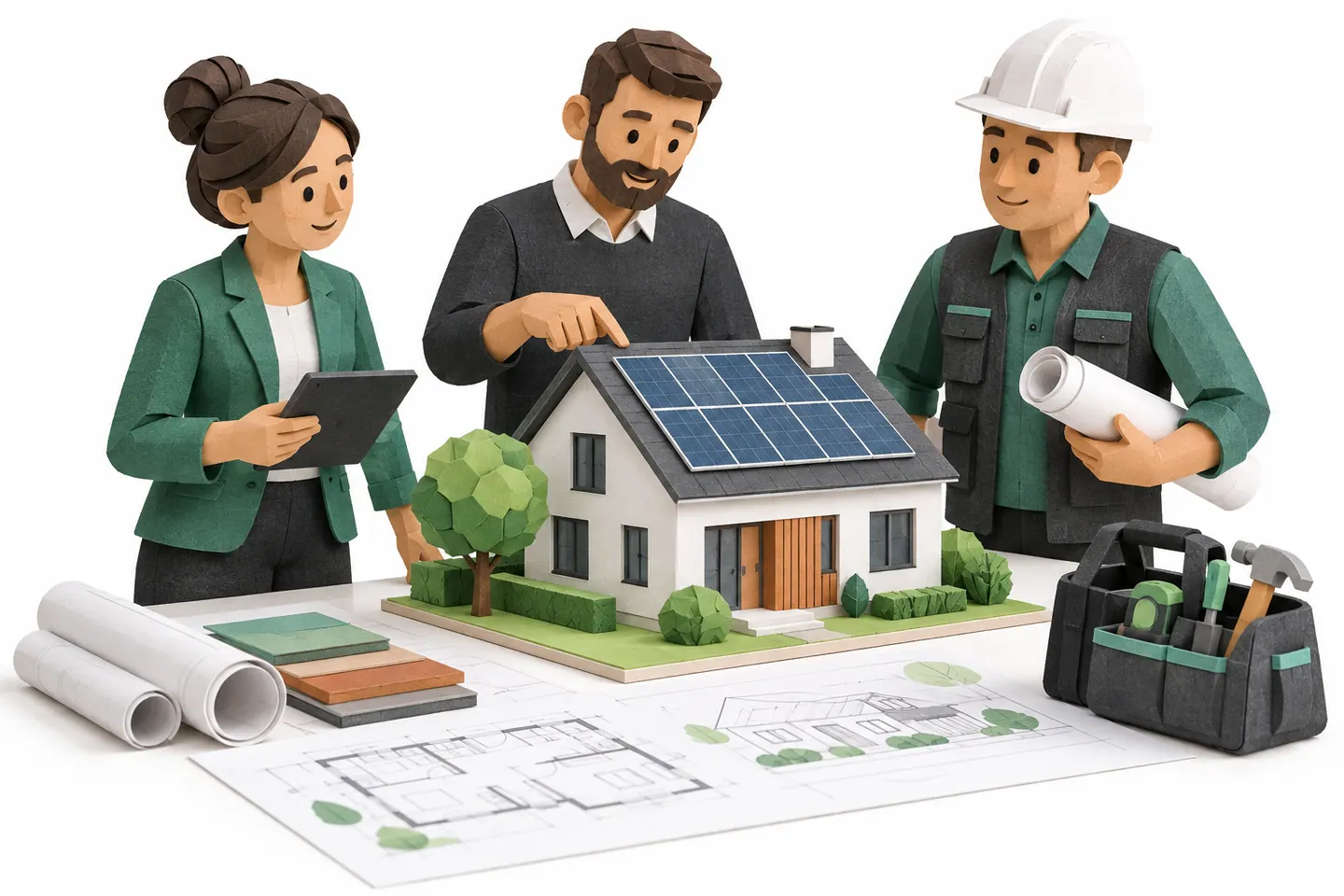 Illustration : accompagnement d’un projet solaire